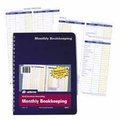 Adams Business Forms Adams Business Forms ABFAFR71 Monthly Bookkeeping Record- Vinyl Cover ABFAFR71